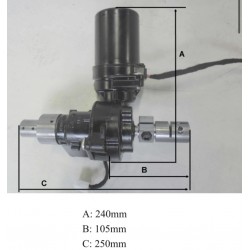 Kit de dirección asistida eléctrica adaptable a vehículos clásicos