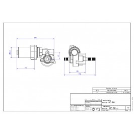 Adaptable electric power steering kit for classic vehicles