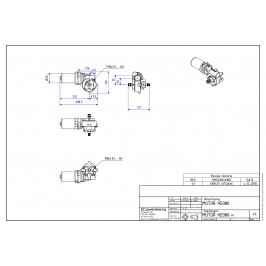 Adaptable electric power steering kit for classic vehicles