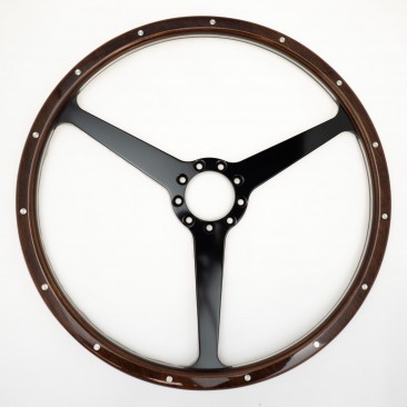 Réplica do volante Aston Martin DB4, DB5, DB6 de 380mm. 

Tradução: Réplica do volante Aston Martin DB4, DB5, DB6 de 380mm.