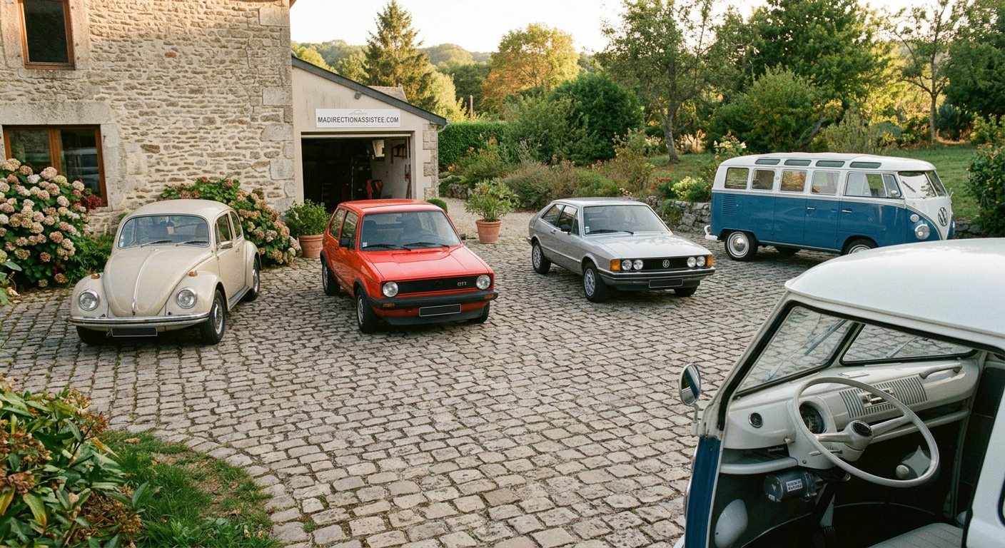 Direction assistée électrique VW coccinelle, golf 1, combi et T3