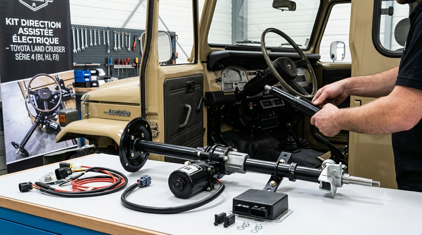 Kit direction assistée Toyota Land cruiser serie 4 BJ HJ FJ