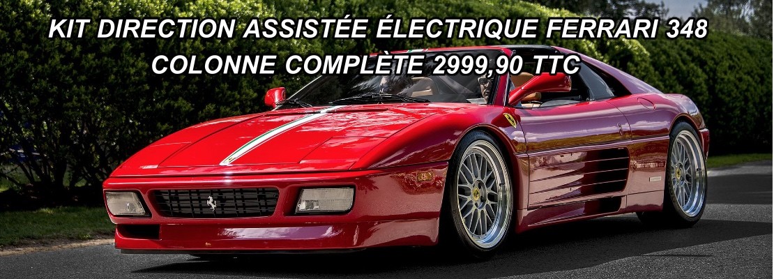 Electric power steering kit for Ferrari 348