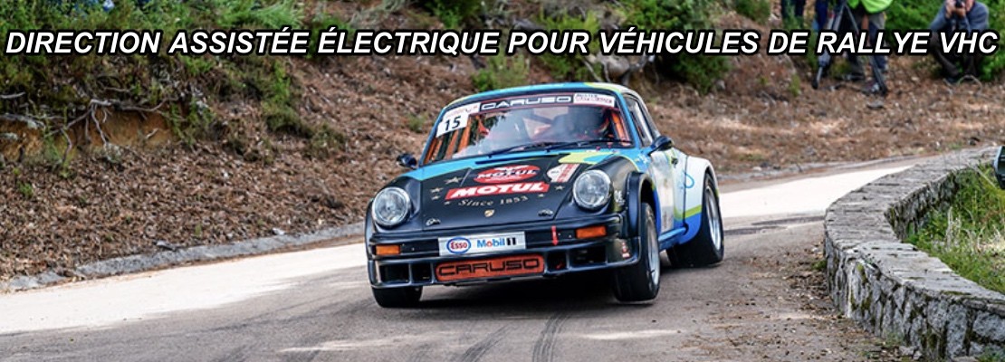 Direction assistée électrique pour véhicules de rallye vhc