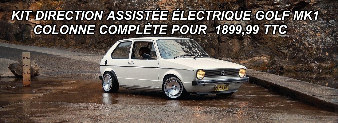 Electric power steering kit for Golf 1, caddy and sirocco