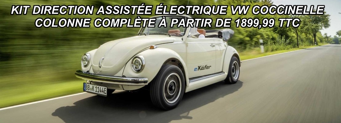 Direção elétrica para VW Fusca