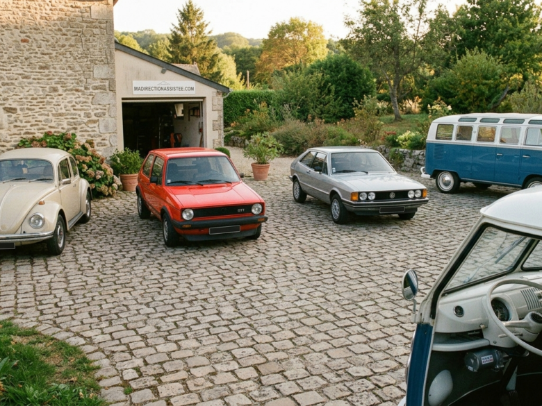 Direction assistée électrique VW coccinelle, golf 1, combi et T3