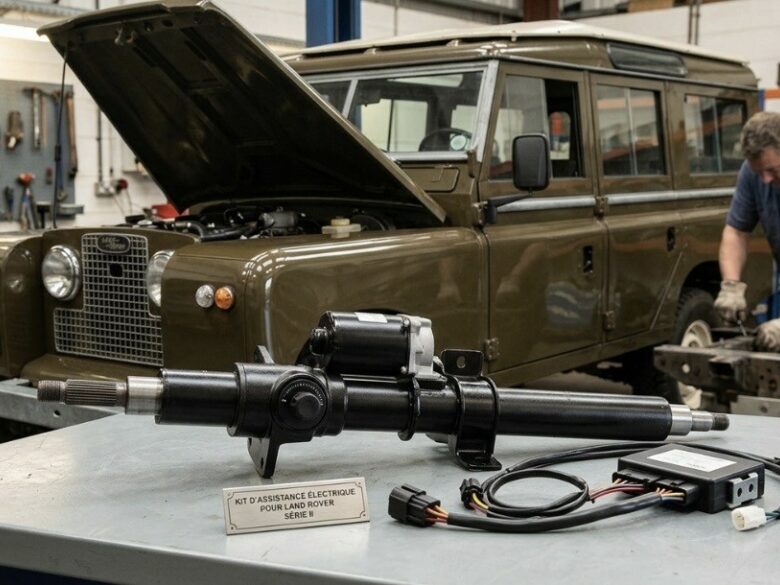 Direction assistée électrique Land Rover : le guide complet pour moderniser votre Defender, Série 2/3 ou Range Rover Classic
