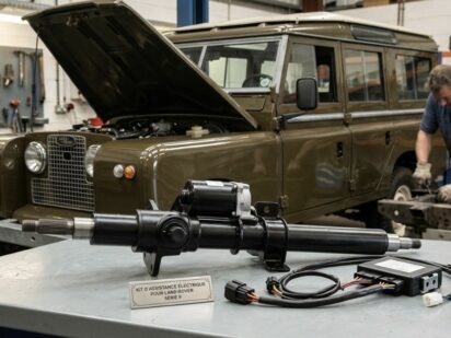 Direction assistée électrique Land Rover : le guide complet pour moderniser votre Defender, Série 2/3 ou Range Rover Classic