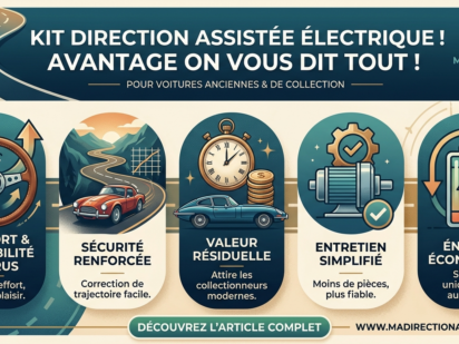 Kit direction assistée électrique ! Avantage on vous dit tout !